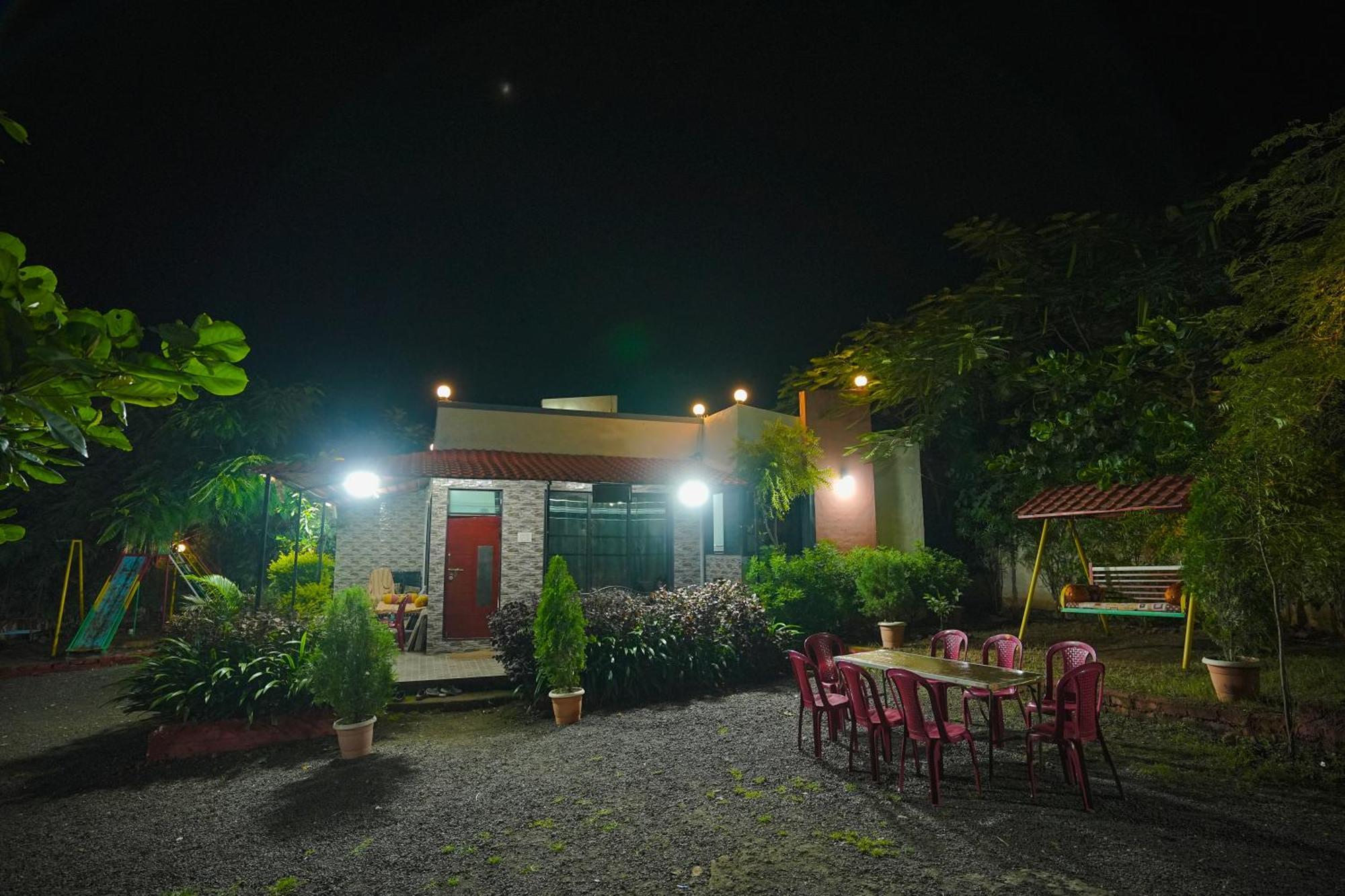Apna Farmhouse - Private Villa With Pool & Play Area - Near Fort -15 Min To Ellora Caves Daulatabad Luaran gambar